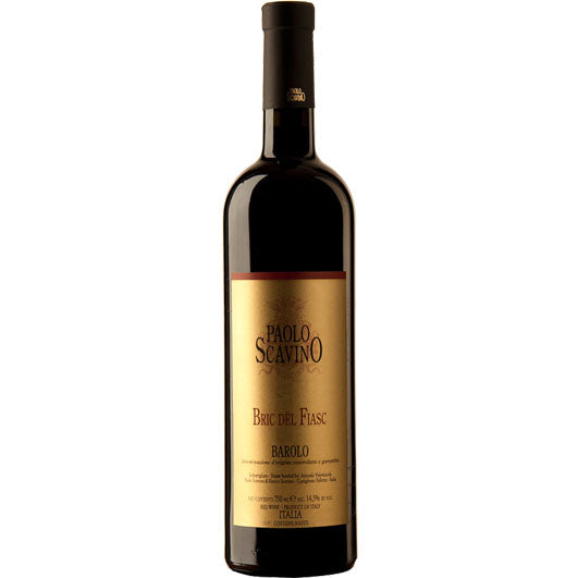 Paolo Scavino - Bric del Fiasc - 1998 - Barolo (DOCG) AOC wine bottle 750 ml
