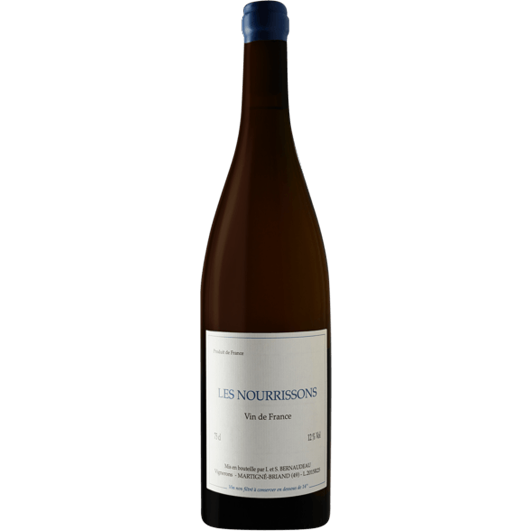 Stéphane Bernaudeau - Les Nourrissons - 2015 - Vin de France AOC wine bottle 750 ml