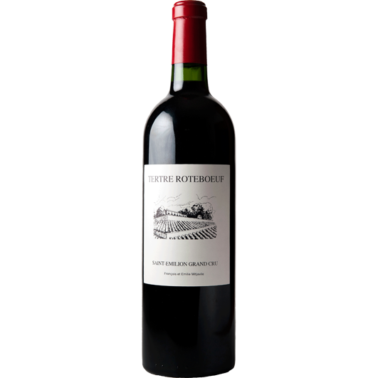 Tertre Roteboeuf - 1990 - St-Emilion Grand Cru AOC wine bottle 750 ml
