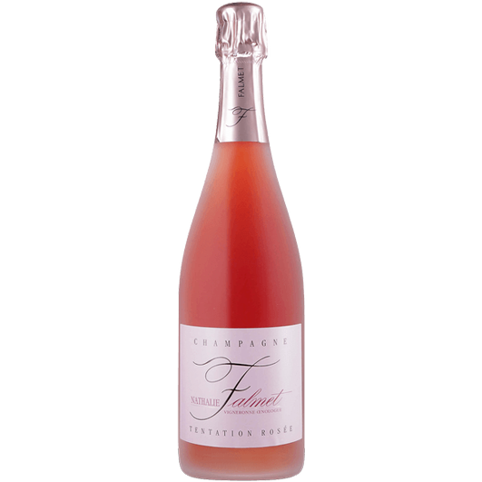 Champagne Nathalie Falmet - Tentation rosée NV - Blanc - Champagne Brut Blanc de Noirs