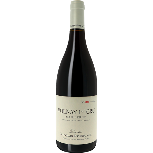 Domaine Nicolas Rossignol - 2018 - Volnay 1er Cru Les Caillerets AOC wine bottle 750 ml